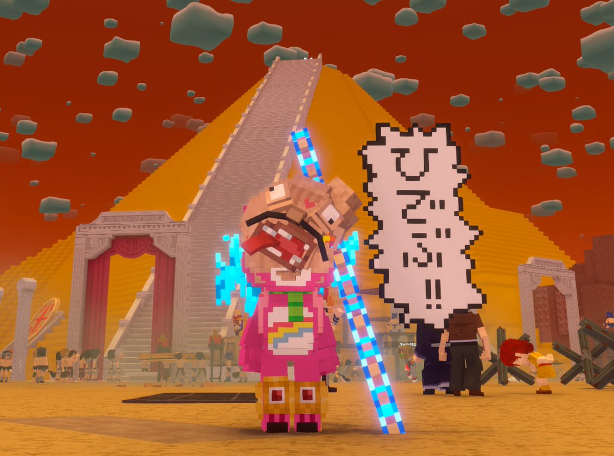 JBJumboJB's tweet photo. Exploring the mystical Temple Hall in Dystopian Land in @TheSandboxGame. Ancient secrets or future tech? You decide! 🏛️🔮 https://t.co/pKpV9vP4MA #TheSandbox #AlphaSeason4 #AS4SocialChallenge https://t.co/XawjaAML7Q