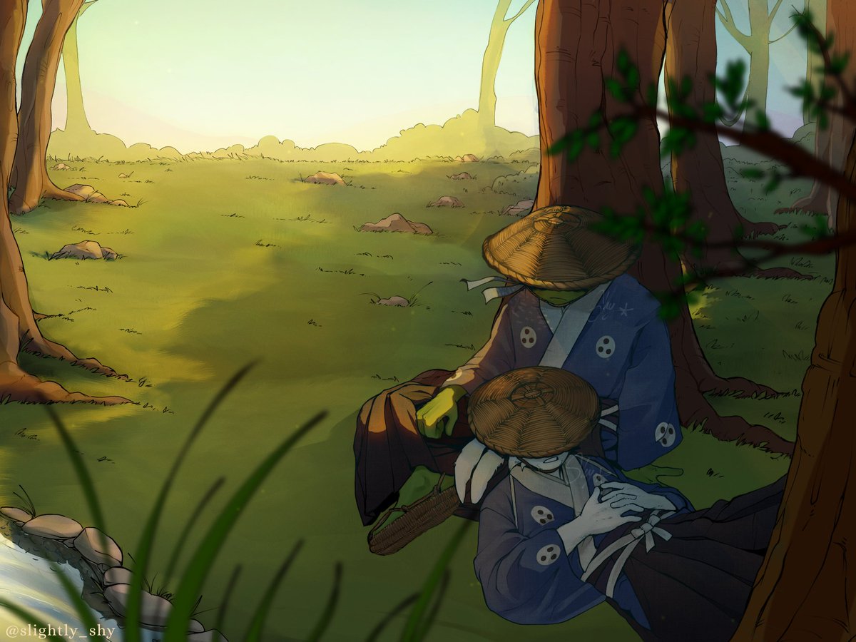 slightly_shy's tweet image. Eepy

#leosagi #usagimiyamoto  #usagiyojimbo #leotmnt #leonardotmnt #fanart #digitalart #drawings #TMNT #TMNT2003