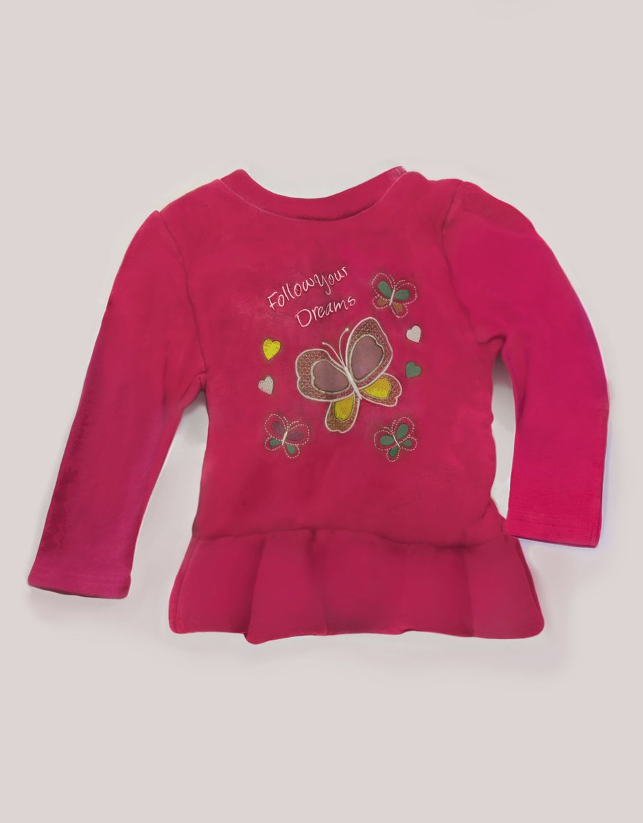 FBIHouston's tweet photo. Who is #BabyMadison? Baby Madison's remains were found in 2016 in Madisonville, TX. She was wearing a size 4T long-sleeve pink dress w/butterflies that read “Follow Your Dreams”. She had a feeding tube &amp; may have ancestral ties to El Salvador &amp; Nuevo Leon, Mexico. 📞 936-348-2755 https://t.co/Clb4L0nAL0