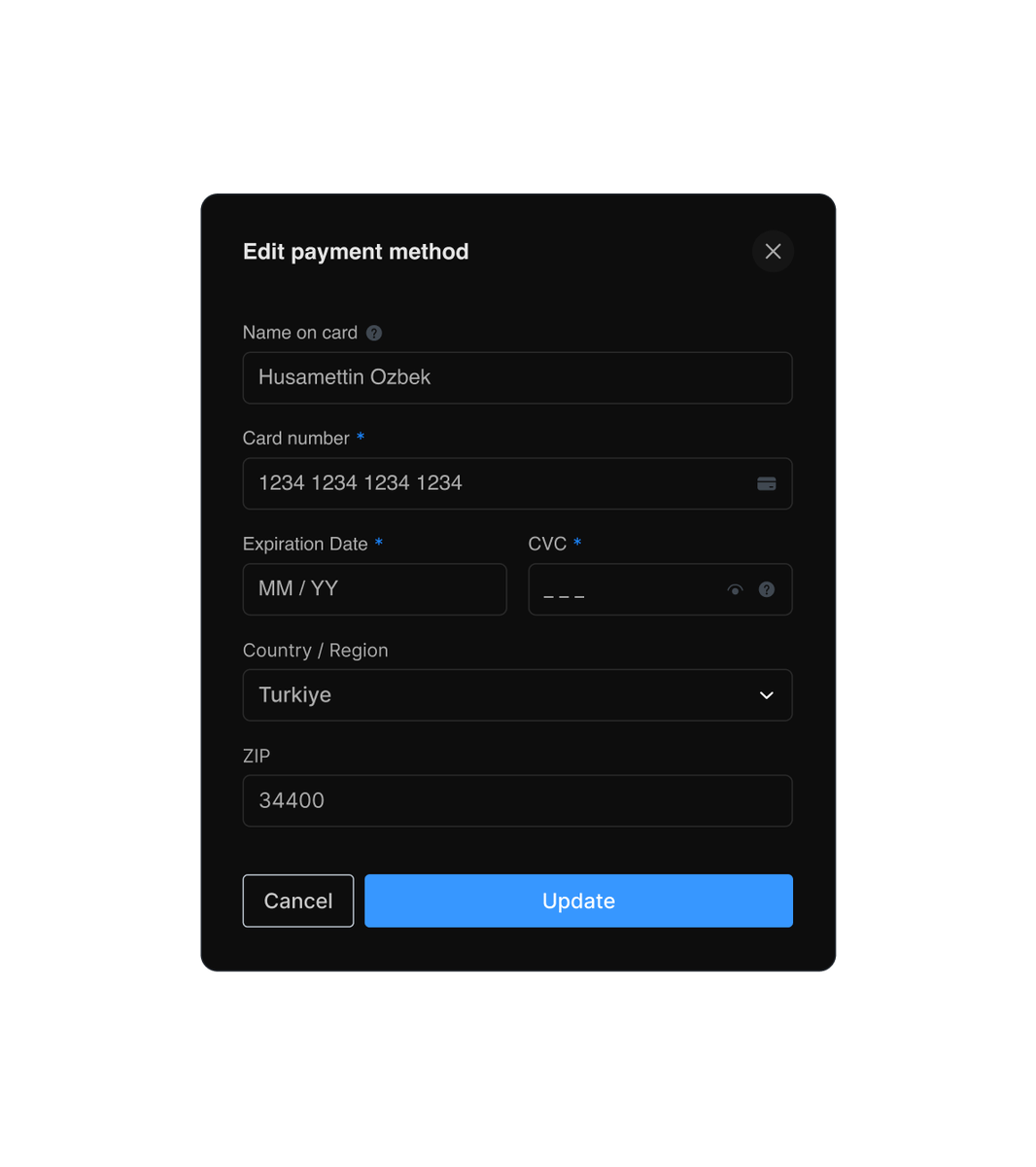 oz0_0hu's tweet photo. payment > form > card ui
.
#payments #ui #UXDesign #uidesing #form #UserExperience #uiux #UIDesign #darkmode https://t.co/UDajj7P2dR