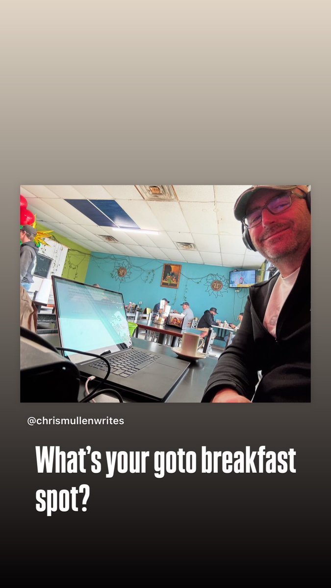 The smallest gems are often the most valuable. Gloria’s in small town McQueeney, TX. is just that. My home away from home goto for my #breakfast and #writing. Have you found a place like this? Tell me about it. 

chrismullenwrites.com
#eatlocal #authorslife #chrismullenwrites