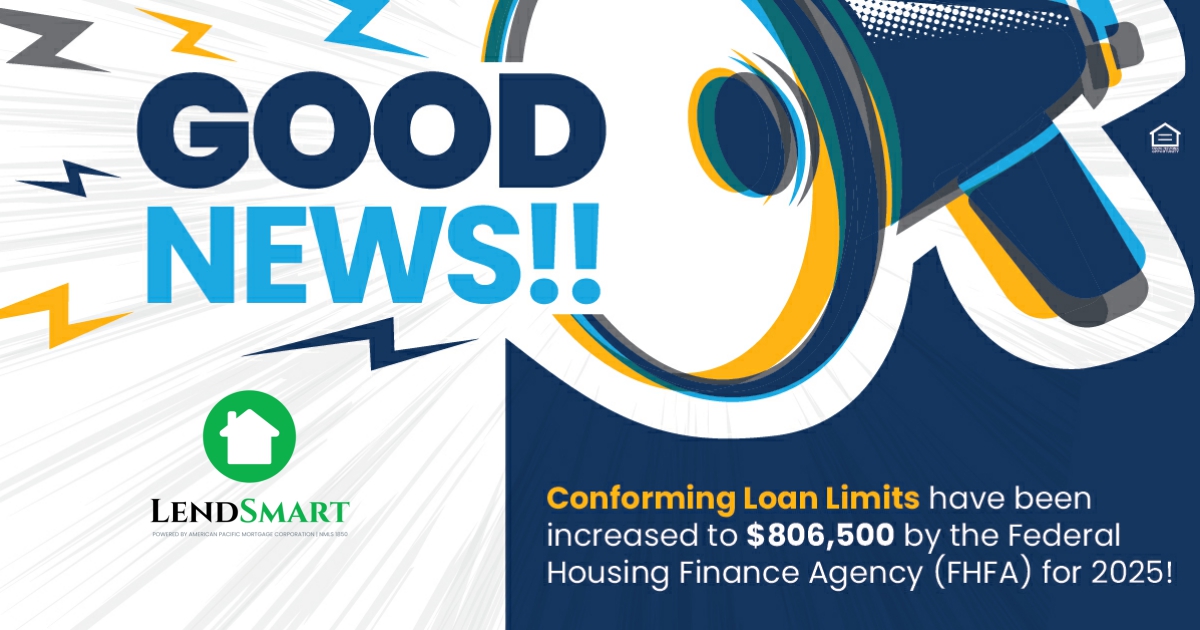 davidkuhncfp's tweet photo. Good News! Conforming loan limits have been increased to $806,500 (even higher in high-cost areas)! Don't wait—reach out now to learn more!  #CreatingExperiencesThatMatter #WeBringPeopleHome https://t.co/HSKiuB5zsq