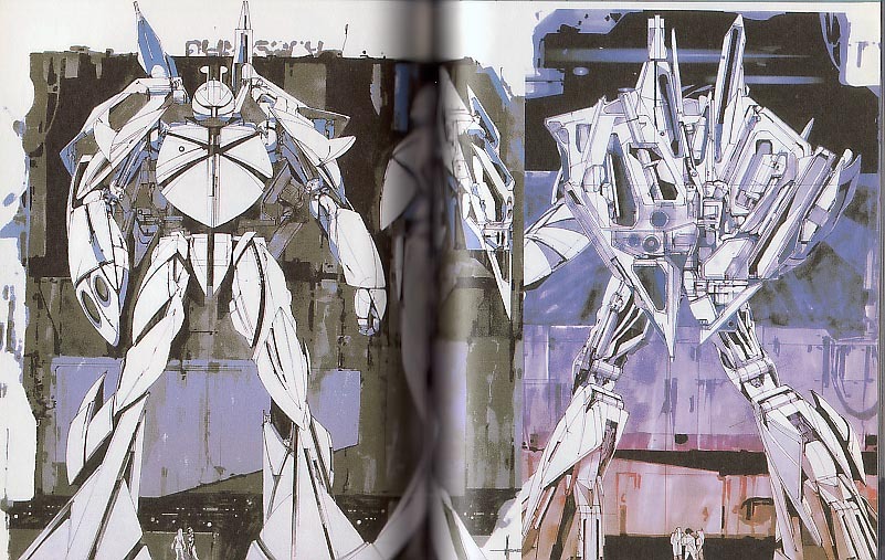Always_Oni's tweet photo. @Sughammer @HenrikGrtner If you're looking for an extraordinary High Grade, Moon Gundam is top notch. But my favorite Master Grade of all time is the Turn X. The Turn X specifically was designed by the legendery Syd Mead. https://t.co/EX8s2rRknr