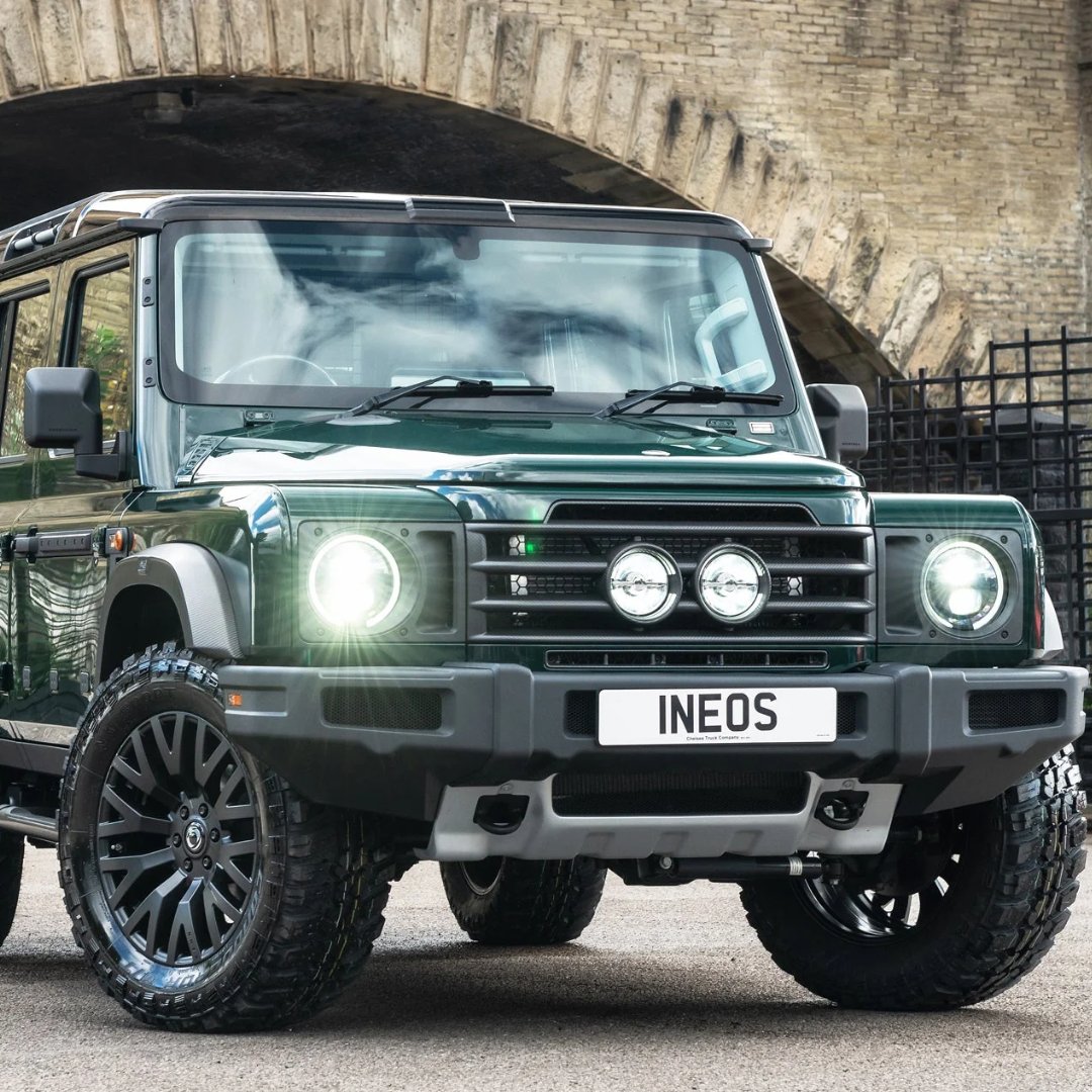 ProjectKahn's tweet photo. Elevate the front end of your Grenadier with the Central Lamp Dakar-Inspired Front Grille from Chelsea Truck Company.
Designed by KAHN®
https://t.co/Wy5Nhhw9iT
#ProjectKahn #KahnDesign #IneosGrenadier #Ineos #Dakar #inspired #FrontGrille #LuxuryCars #Cars #Bespoke https://t.co/k2cyfFifqB