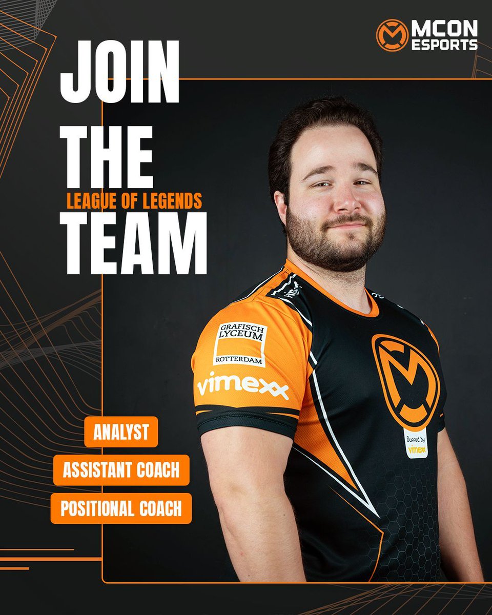 Join <a href="/arendmencoach/">arendmen - Ralph</a> and @thelawcoaching for the upcoming Benelux Div1 ERL 💪🏻

We are looking for the following positions:

- Analyst
- Assistant Coach
- Positional Coach

There's room for both experienced and less experienced staff, so don't hesitate to fill in our coach