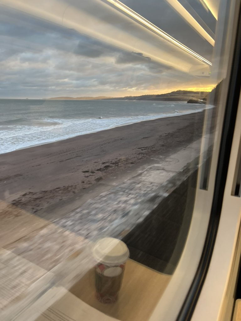 There is something special about the railway heading SW from Exeter