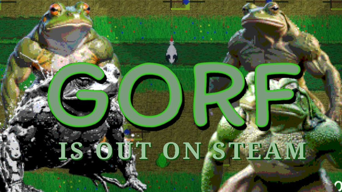 ofBigBrainCrate's tweet photo. 🎮 Excited to announce, Gortf the Frog, is now available on Steam! 🐸 Dive into an adventure full of roads and jumps.

👉 https://t.co/Y3abrR1RiV
Thank you for your support! ❤️ #GortfTheFrog #indiegame https://t.co/6kmi6Rdkah