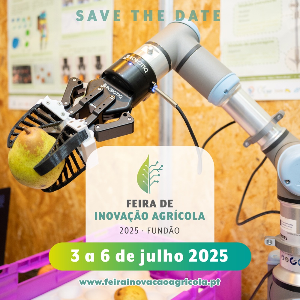 A quarta edição da Feira de Inovação Agrícola do Fundão irá decorrer entre os dias 3 e 6 de julho de 2025.
Mais informações em feirainovacaoagricola.pt ou através do e-mail feiradeinovacaoagricola@cm-fundao.pt.