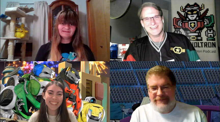 LetsVoltron's tweet photo. Check out our Brand New Podcast - a #VoltronForce episode review with our friends, Natalie and Angie! https://t.co/pPQrW1HxbM #voltron #armyofone https://t.co/snC7dXy3gS