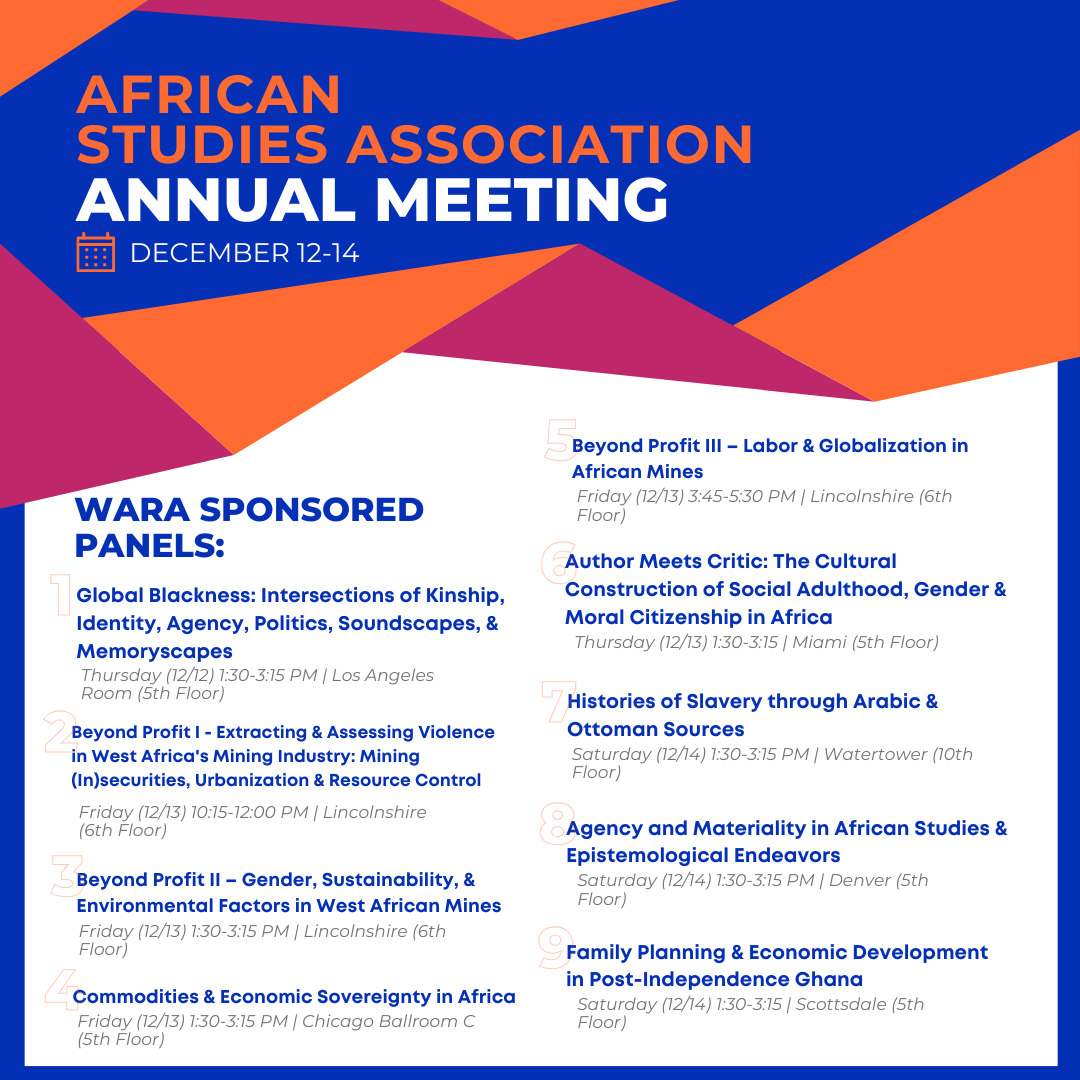 WARA - West African Research Association (@west_wara) / Posts / X