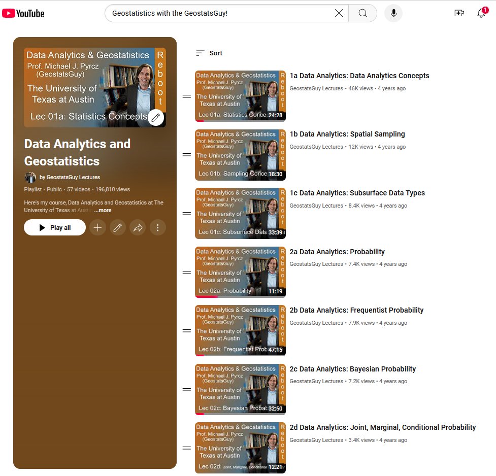 Michael Pyrcz🌻 tweet media