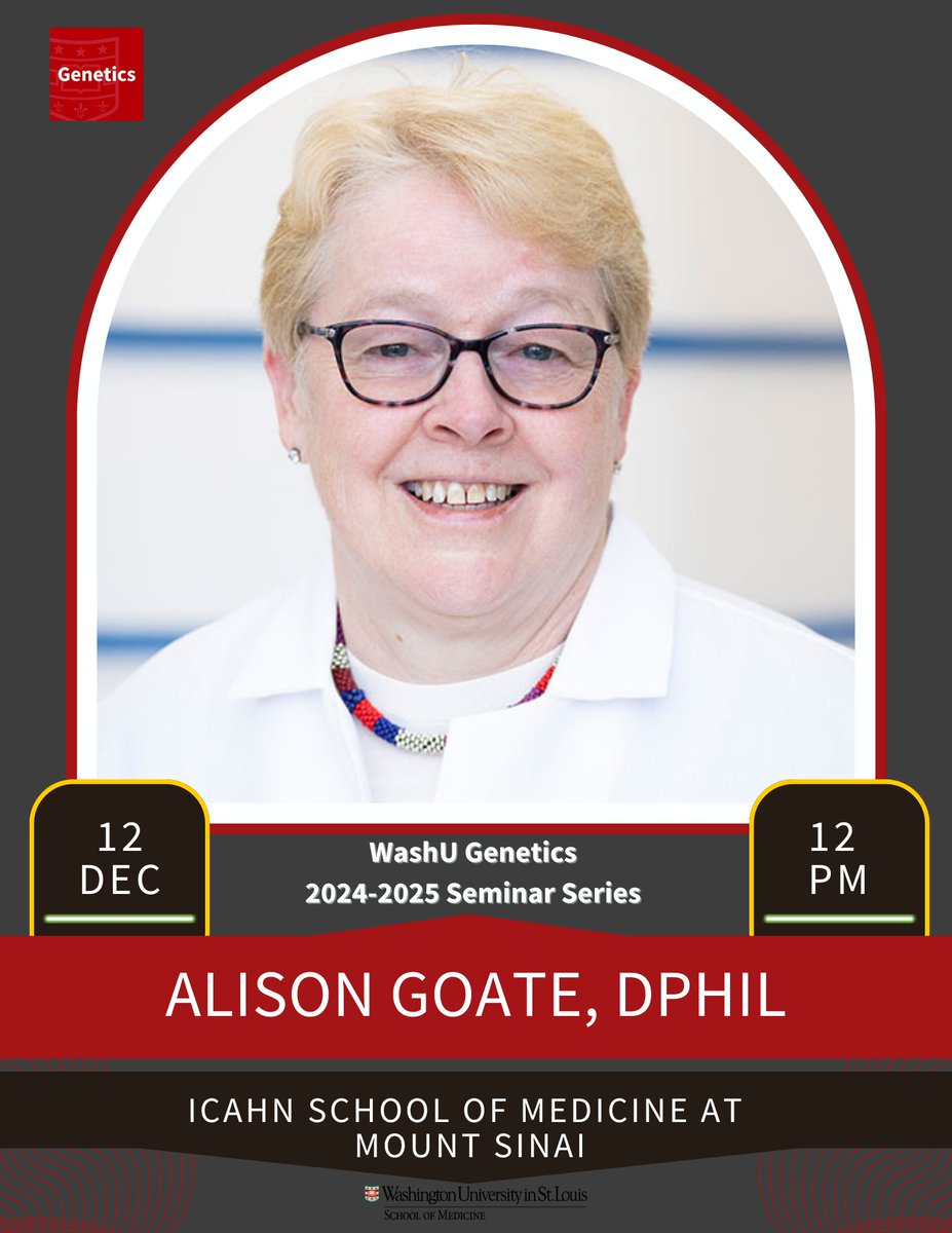 WashU Medicine Genetics tweet media