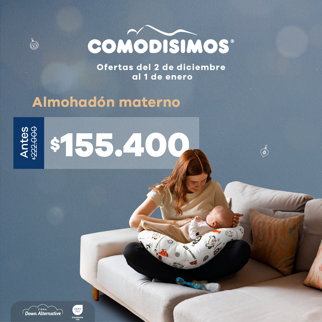 Comodisimoscol's tweet photo. Ha llegado navidad y tu bienestar es nuestra inspiración. 🎄Tenemos ofertas muy especiales para sorprender a tu familia con el mejor descanso😴. Del 2 de diciembre al 1 de enero te esperamos🎅 en tiendas físicas y online. ¡Aprovecha!

#compras #comprasonline #compraenfamilia https://t.co/v58EYweiv9