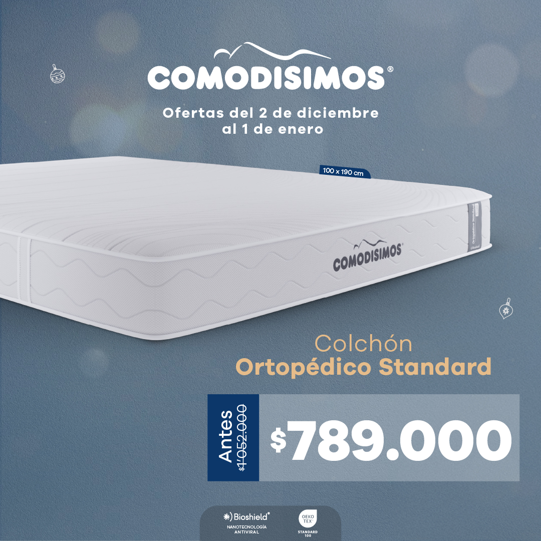Comodisimoscol's tweet photo. Ha llegado navidad y tu bienestar es nuestra inspiración. 🎄Tenemos ofertas muy especiales para sorprender a tu familia con el mejor descanso😴. Del 2 de diciembre al 1 de enero te esperamos🎅 en tiendas físicas y online. ¡Aprovecha!

#compras #comprasonline #compraenfamilia https://t.co/v58EYweiv9
