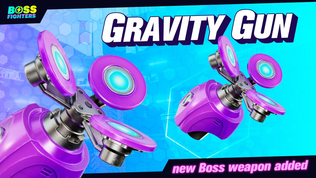 exylos_ai's tweet photo. 💥 Who’s Tried the New Gravity Gun?

Bosses, have you had the chance to test out the Gravity Gun yet? What do you think? 💣

We’d love to hear your feedback—drop your thoughts and let us know how you’re using this epic new weapon! 🎮👇 https://t.co/s8FgQSaqu3