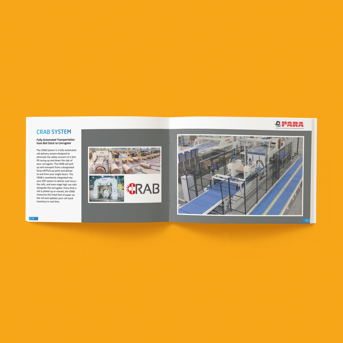 Adducomm's tweet photo. Brochures are powerful tools for communicating your USP. Our brochure for SUN Automation Group highlights their valuable partnership with PARA, Italy's premier corrugated material handling company. Showcase your brand’s key value with Adduco > https://t.co/99ETewGz7I https://t.co/RzPBRXLWBC