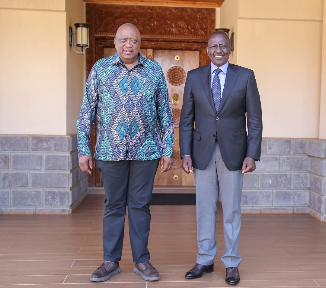 KindikiKithure's tweet photo. Rapprochement between President William Ruto and former President Uhuru Kenyatta works well for national unity, stability and enables the country to collectively focus on addressing national development priorities. https://t.co/CGn3MvJYHV