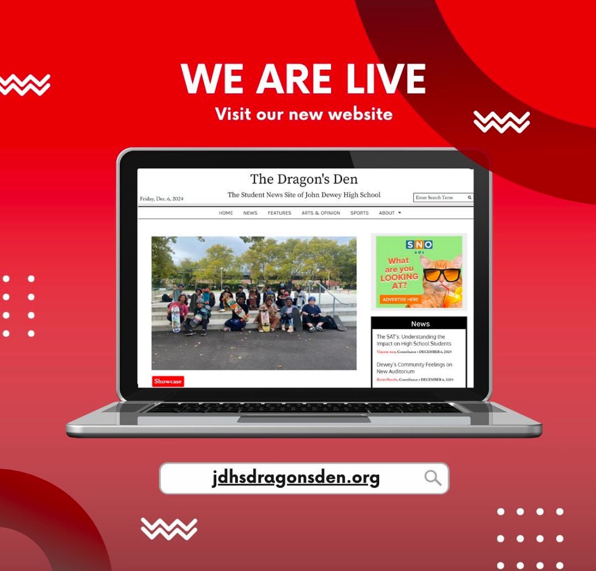 John Dewey High School tweet media