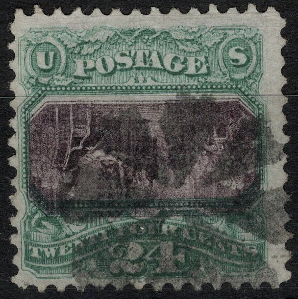pinnaclestamps's tweet photo. Inverted error #120b w/ Declaration Signing upside down! 90 exist w/ this one of the only 16 that are sound (free of faults). Siegel Census 120b-CAN-61. Black fancy rosette cancel. #hobby #collecting #philately #rarestamps #stampcollecting #classicstamps #inverted #ERROR https://t.co/sfNitThkN2