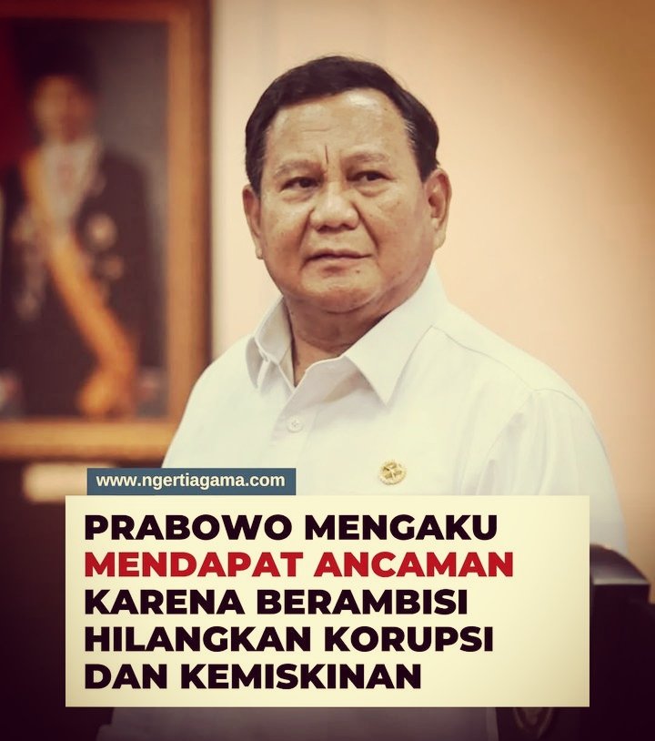 Gak jadi dong pak <a href="/prabowo/">Prabowo Subianto</a>  siap kejar koruptor di ujung Alaska???

Saran kami pak
Jangan keseringan duduk sama mulyono... 

Jadi nular kan... 

Min <a href="/Gerindra/">Partai Gerindra</a>