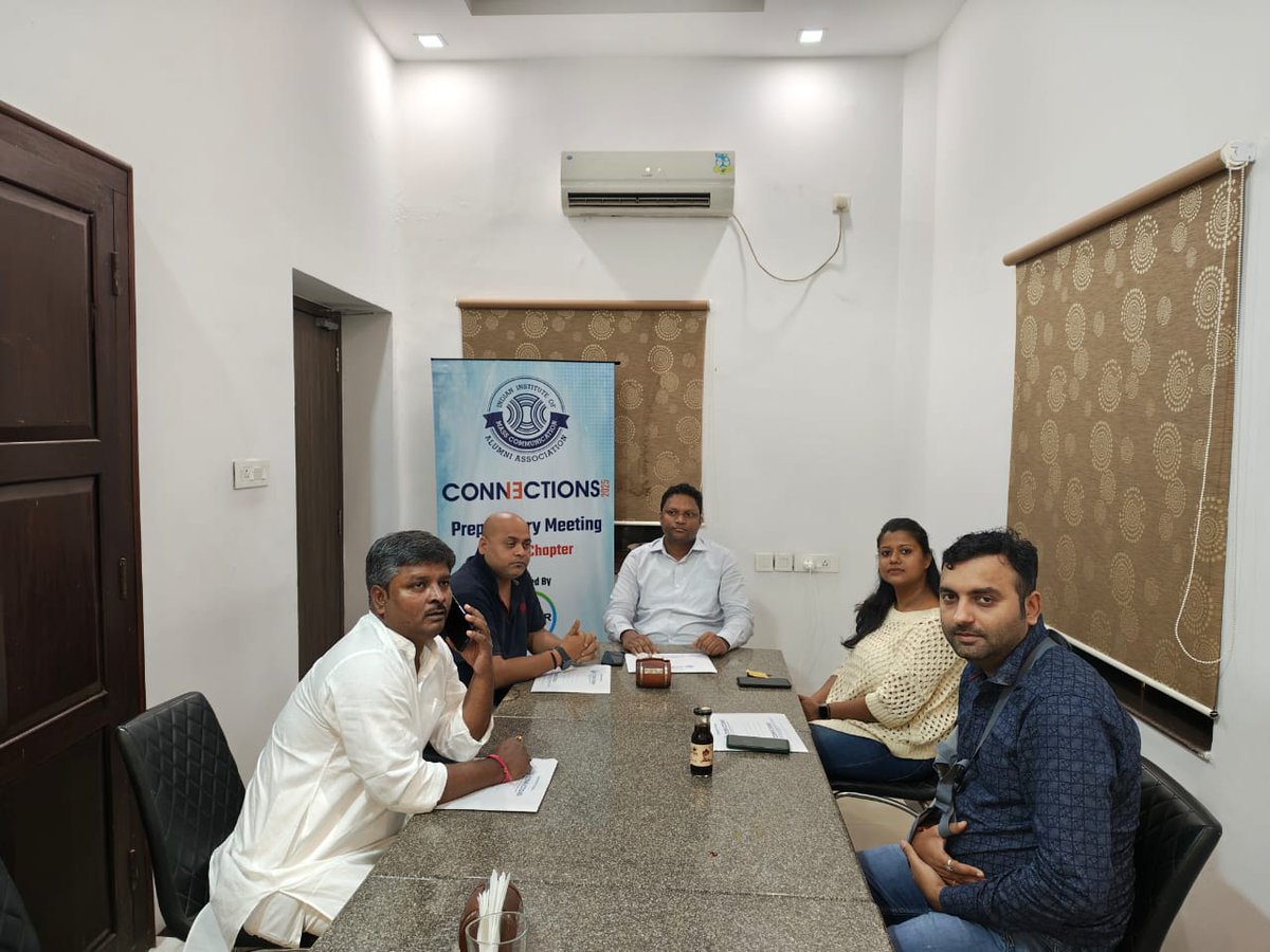 IIMCAA's tweet photo. Bhubaneswar - Odisha Chapter Meeting | 7 December 2024 #IIMC #IIMCAA #Connections #Odisha #Bubaneswar

@sandeep_sethi5 @PatroSudhansu @KishanJourno @Sharmisthamaman @RiteshIIMC https://t.co/aEJyWoG8cp