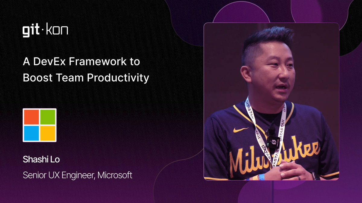 shashiwhocodes's tweet image. Excited to speak at #GitKon2024! I’ll be sharing insights on A DevEx Framework to Boost Team Productivity during this free, virtual event on December 10-11 hosted by @GitKraken. Don’t miss sessions on DevEx, AI tools, and the future of development.