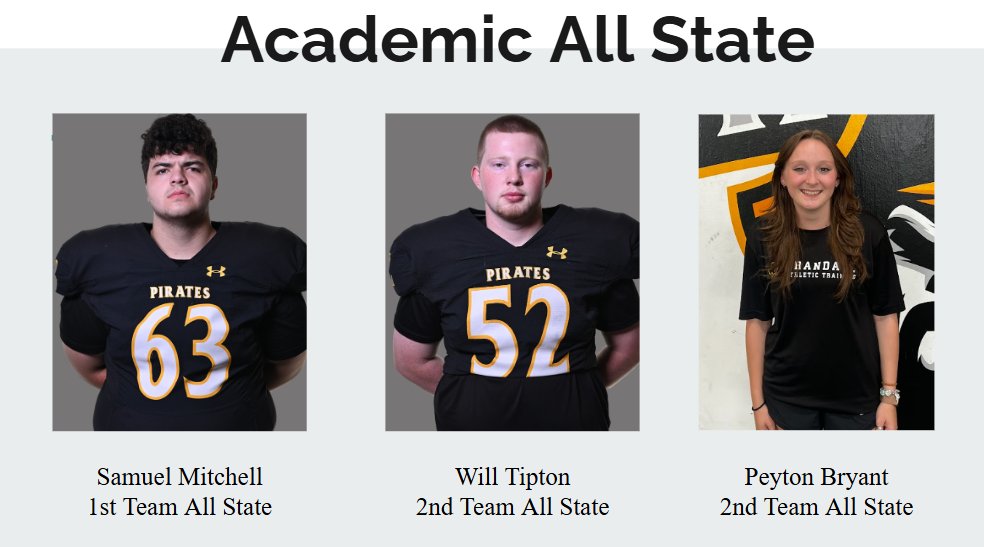 Crandall Pirate Football tweet media