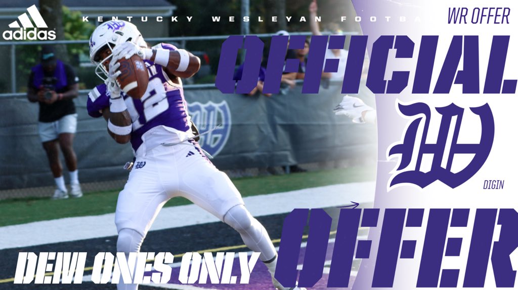 carson_slocum's tweet photo. Blessed to receive a offer from Kentucky Wesleyan College !  @CoachYoung41 @MJGOLDENBEARFB @OnTopAthletics https://t.co/O0OPGxOXYa