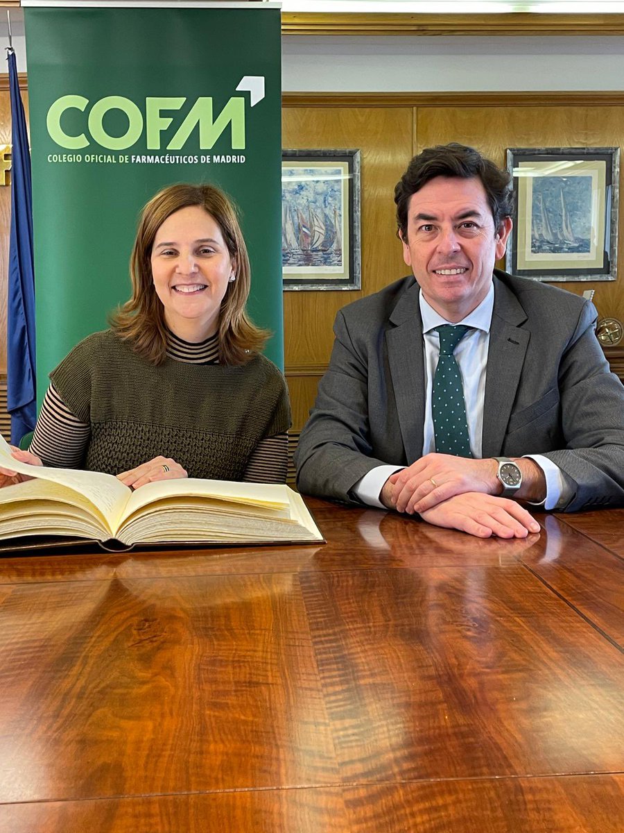 #ActualidadCOFM: Primera reunión institucional con representantes de la nueva Junta Directiva de <a href="/ADEFARMA/">ADEFARMA</a>