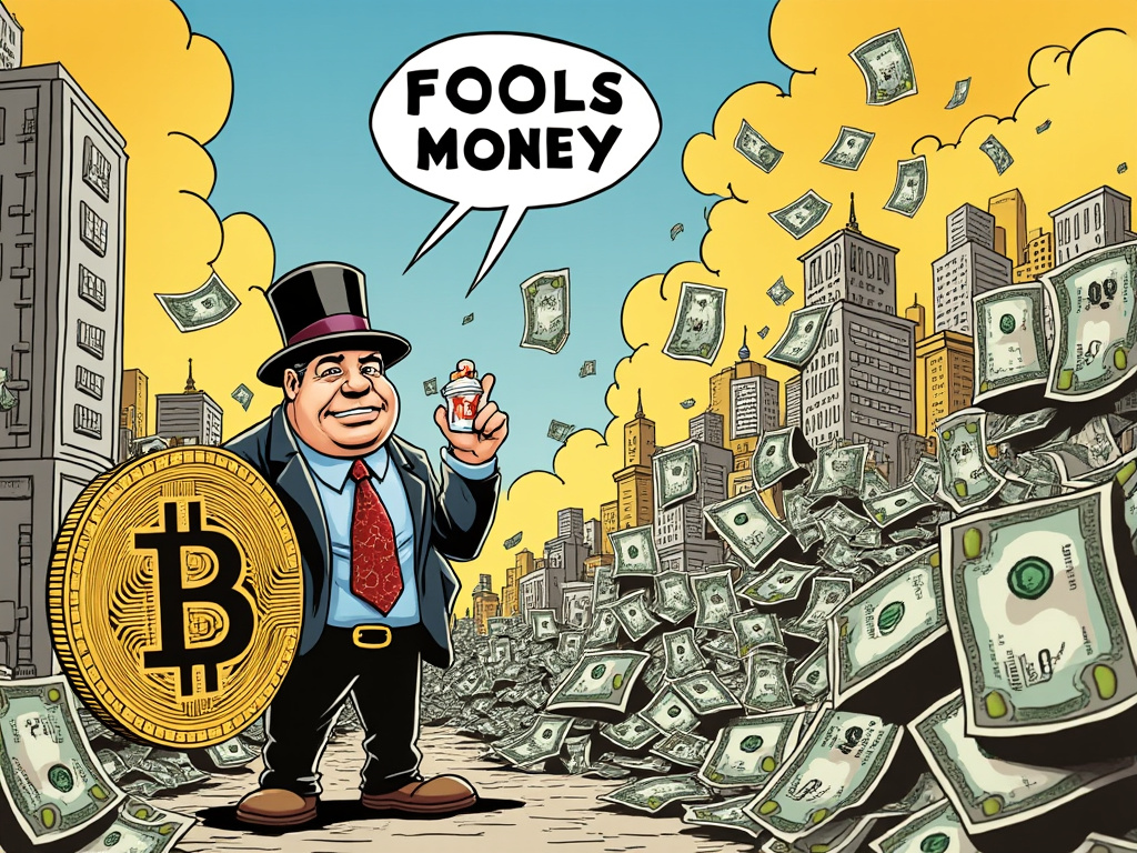 KriptoPUNK2030's tweet photo. The beauty of #BitCoin is that, Every Next Cycle Bigger & Wiser fool comes to Backup the idea.

1st cycle - #OGs were the fools
2nd cycle - IT & Finance Guys were the fools (like me)
3rd Cycle - Hedge Funds were the fools
4th Cycle - Large Corp. are being fools
5th Cycle - Governments are coming to be fools

Finally, When no more fools are left in the market then the self proclaimed genius will be the real fools.

So, Be wise fool & Plan #BitCoin ! or be the outdated genius like @PeterSchiff and regret your whole life.

Choice is Yours !