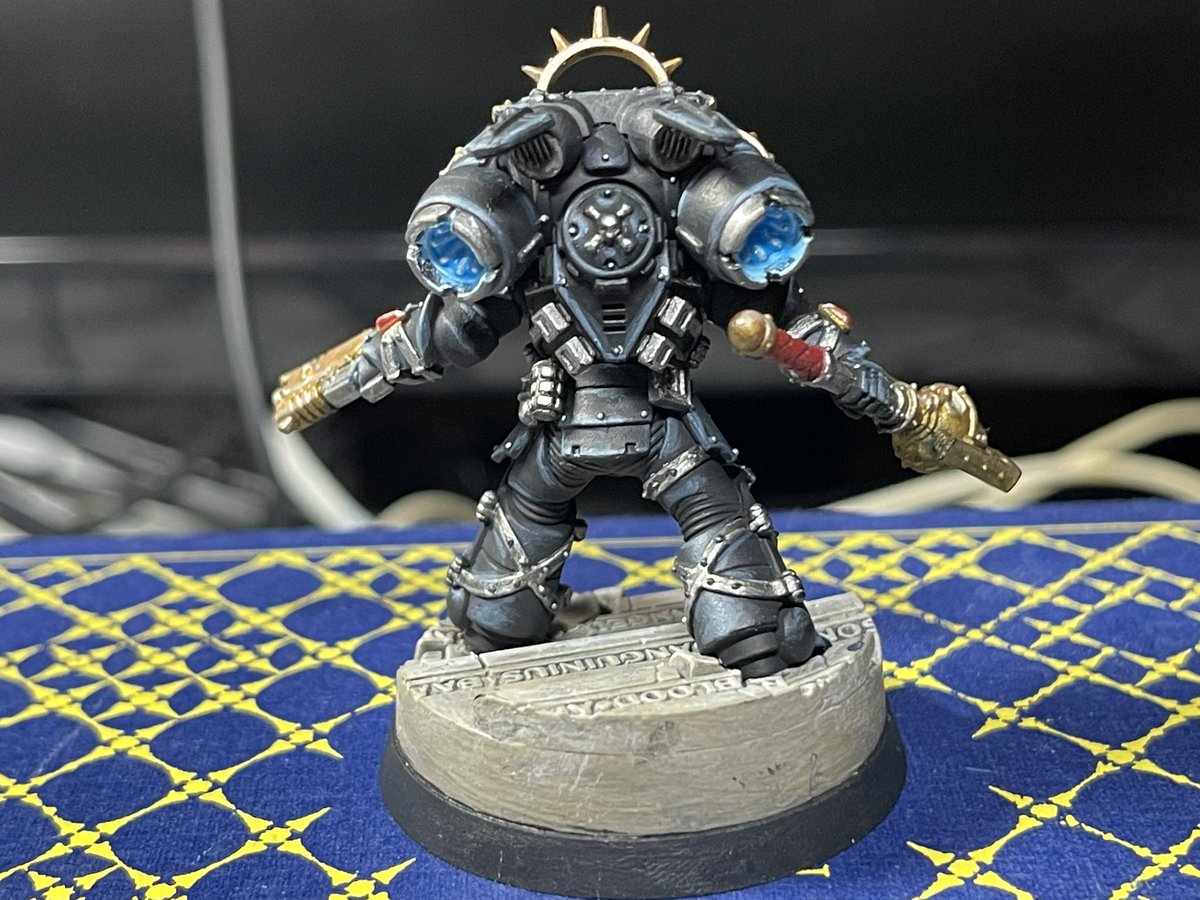 BVillain_Minis's tweet photo. The latest mini I painted, really happy of how it turned out :)
#miniaturepainting 
#warhammer 
#WarhammerCommunity https://t.co/eiRBEdMkHJ