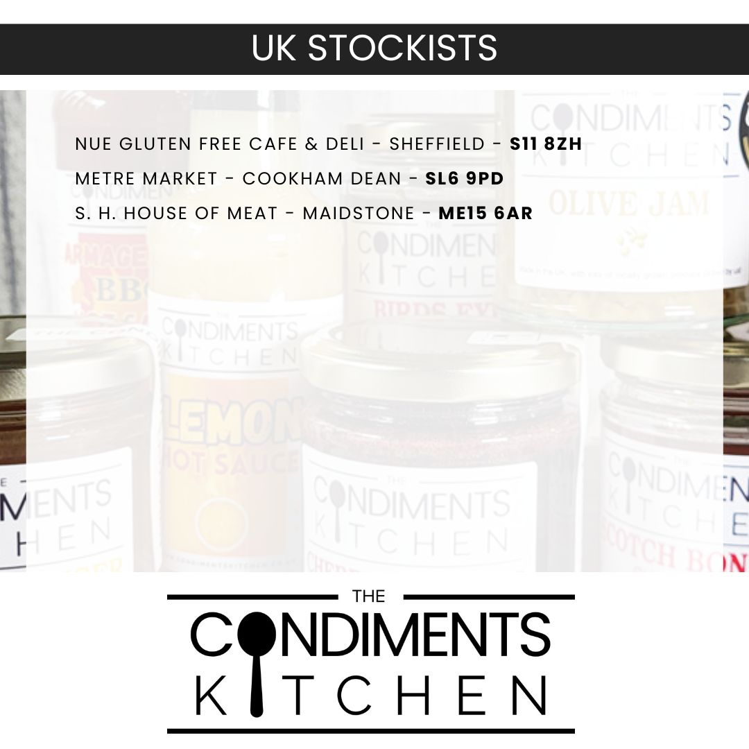 CondimentsKitch's tweet image. You can find a range of our products at our stockists

#MHHSBD #CondimentsKitch #chillijams #chutneys
