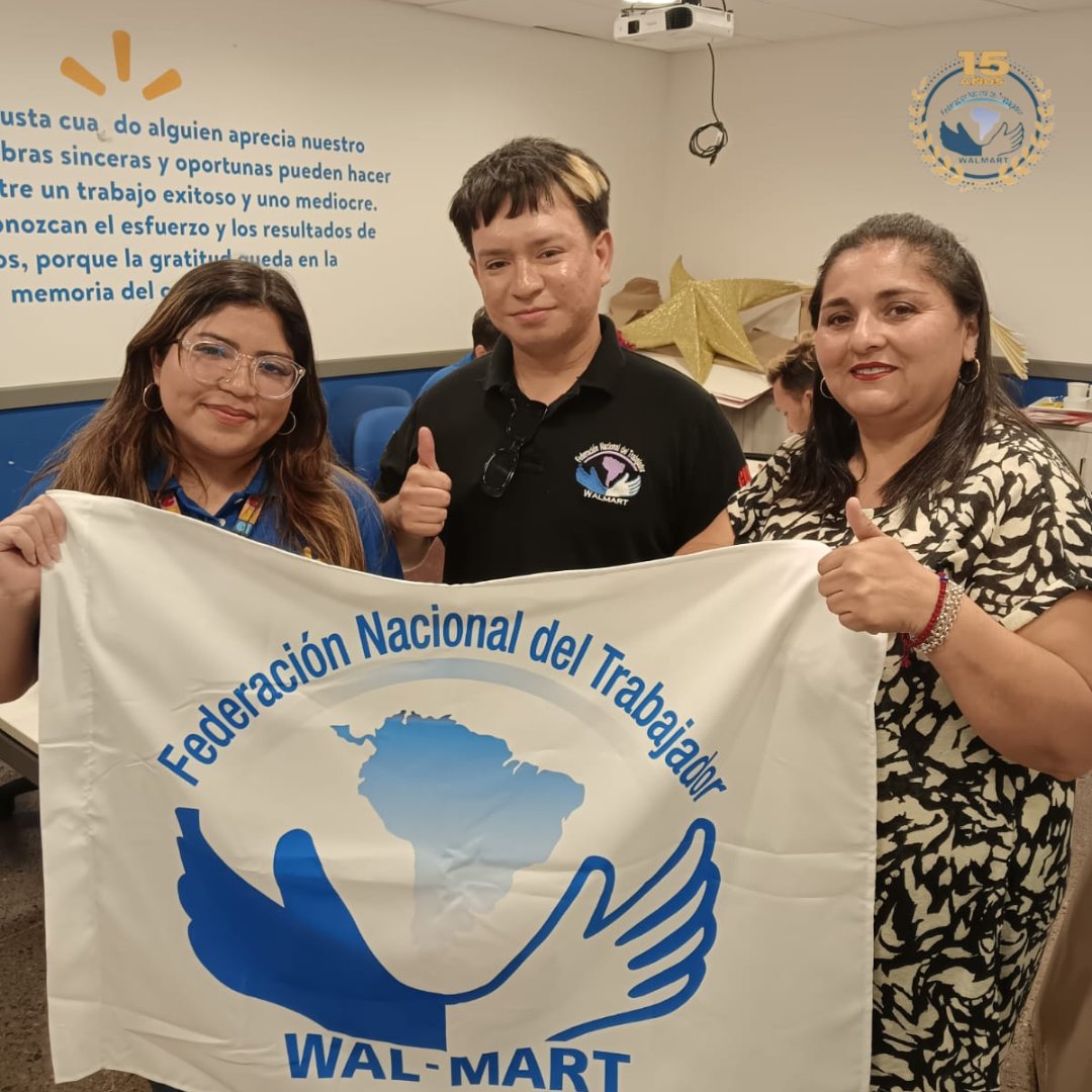 Fedwalmartcl's tweet photo. El sindicato Renca realizó renovación de directorio, donde Elizabeth Soto y María Paz Rupallán se suman al trabajo con Víctor Everth y el apoyo de Viviana Gutiérrez, parte del ejecutivo de nuestra Federacion Walmart. https://t.co/eZq8mBYxPn