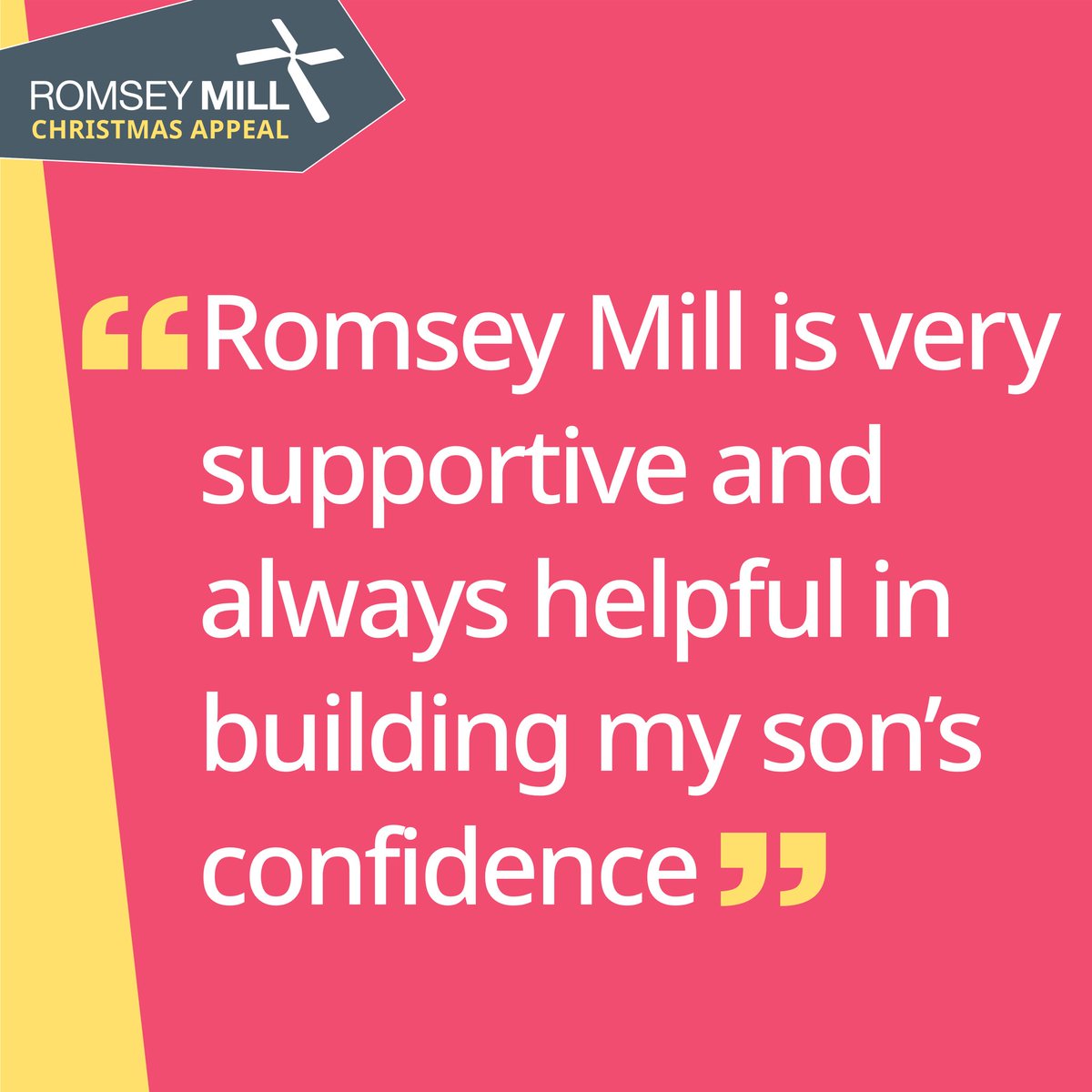 romseymill's tweet photo. One day left for donations to be DOUBLED via The Big Give Christmas Challenge.
You can still donate afterwards, but the match-funding opportunity ends at midday on Tuesday. 
https://t.co/bTIIgYM06H
These quotes show why Romsey Mill means for young people, children and families: https://t.co/KpGQyLenAf