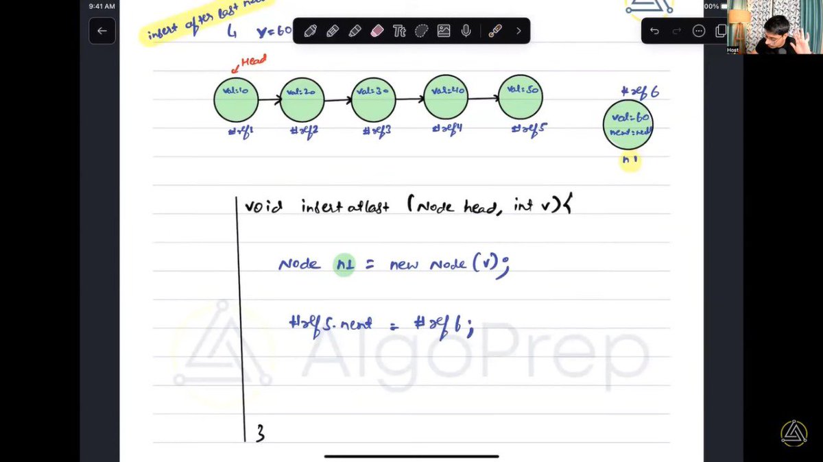 amrit_xrajput's tweet photo. Wrapped up an awesome session on Linked Lists from the AlgoPrep YouTube channel today! 🎥💻 Learned some key concepts and
tackled the "Reverse Linked List" problem on LeetCode 🚀🔄.
Progress feels amazing! #Coding #LinkedList #LeetCode #AlgoPrep #LearnInPublic #Let'sConnect https://t.co/zkRhJbjYPP