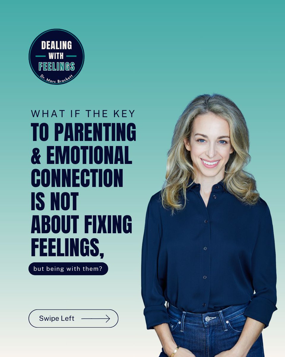 drmarcbrackett's tweet photo. Feelings don’t give us problems. Aloneness in feelings does.

Tomorrow on Dealing with Feelings, I’m joined by @goodinside to explore how being present—rather than ‘fixing’—is the key to raising emotionally healthy kids and building stronger relationships.

This episode is packed with insights about co-regulation, emotional resilience, and how parenting can transform not just your kids, but you too.

Tune in tomorrow: https://t.co/2dp2ym0ojB

#DealingWithFeelings #DrBeckyKennedy #ParentingWisdom #EmotionalIntelligence #FeelingsMatter