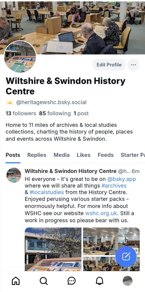 The History Centre is now on @Bluesky &amp; we look forward to seeing you all over there. We will remain on <a href="/X/">X</a> for posting important / urgent customer service updates.
bsky.app/profile/herita…