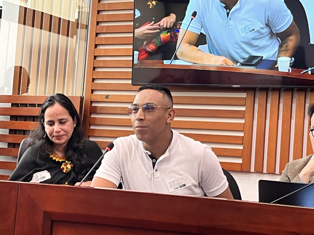 #AgendaANDJE ⚖️

La Agencia, comprometida con la protección de los derechos humanos de los colombianos, asistió a sesión ordinaria de la Comisión Accidental de la <a href="/CamaraColombia/">Cámara de Representantes de Colombia</a> encargada de la verificación de garantías a personas capturadas en el marco de protesta social.
