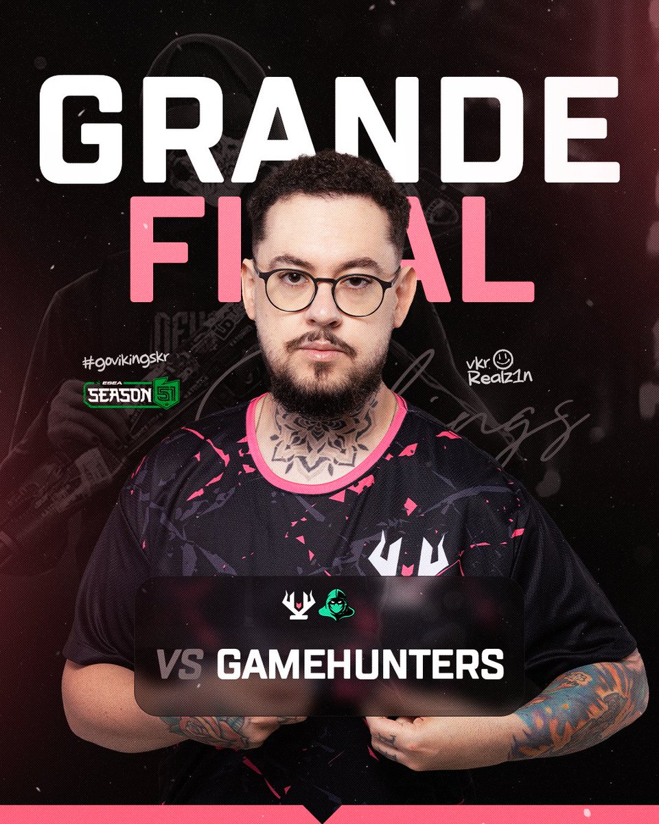 DIA DE FINALEIRA 🏆

A revanche contra a <a href="/GameHuntersCS2/">GameHunters</a> está mais perto do que nunca. Vamos buscar o título da ESEA S51!

🕒 15h
📻 bit.ly/3OQGMLW

#GOVKR 🩷⚔