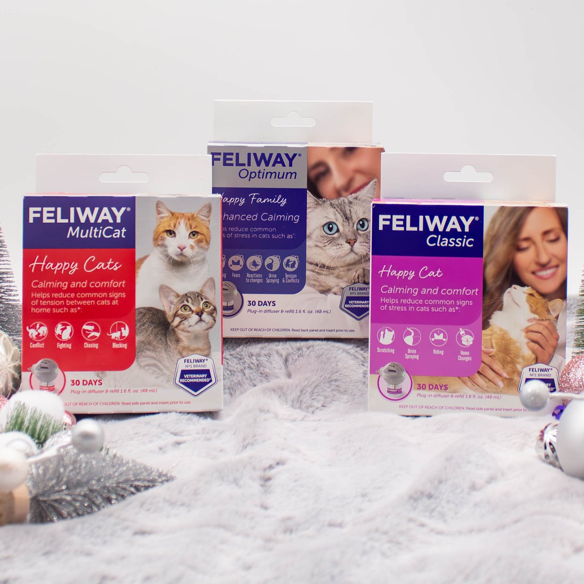 FeliwayUS's tweet photo. FELIWAY is one of the best gifts to give this holiday season! Unwrap the gift of calm this year for your sweet cat with their favorite products 🎁🐈 https://t.co/jwTyZPlgvF