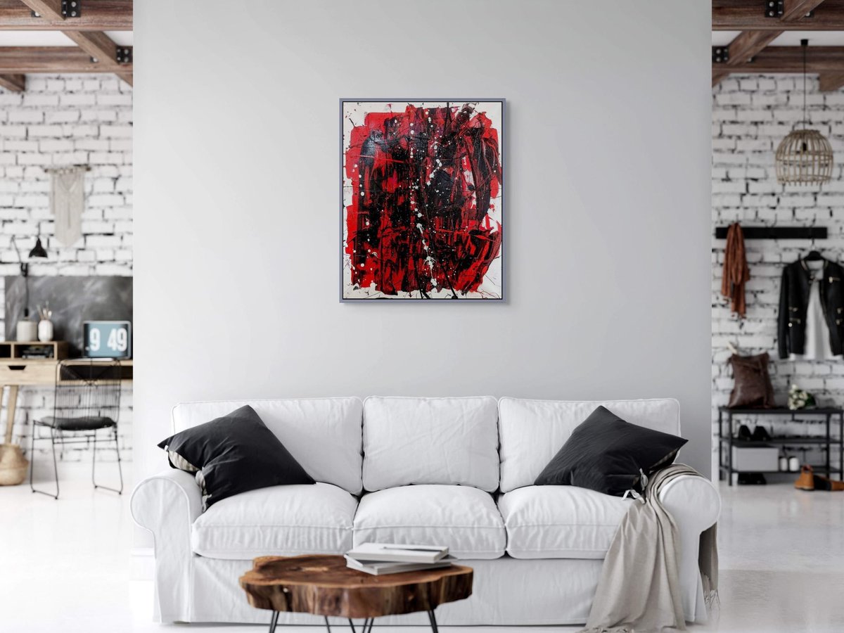 BrentColman's tweet photo. #ArtAdventCalendar The Journey Day 9:
Paint It, Black! 2023
16x20, acrylic on canvas
Hell House Era
A wonderful discovery of focussing on creative pursuits after rebuilding me in therapy and recovery was when life hands you hurricanes - you make art not life mistakes!
#CCAAC https://t.co/xxsnskR6T2