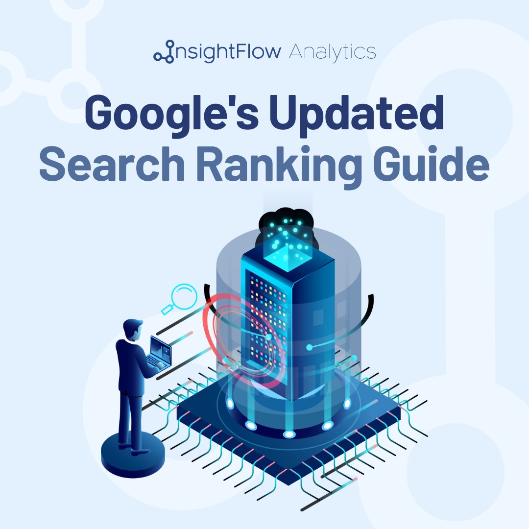 InsightFlowData's tweet photo. 🔎 Google recently updated its search ranking systems guide to clarify how both page-level and site-wide signals affect search rankings.

Here's a breakdown of what's new: https://t.co/X312IAMcBY