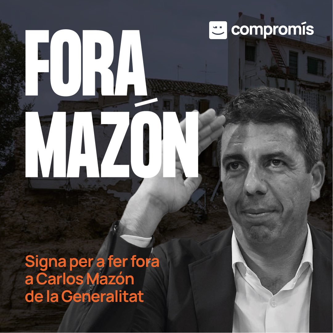 Jo ja he signat per la dimissió de Mazón, i tu? compartir.compromis.net/s/eA8Mv4dX