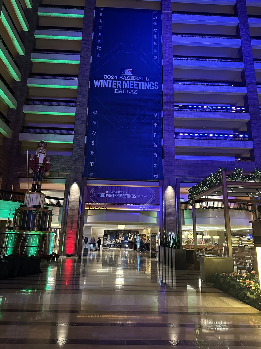 Checking in from my 25th MLB Winter Meetings!

One of my favorite weeks of the year. 

From seeing the familiar faces, to finding the best hotel sushi, the #WinterMeetings are one of the best things about the baseball industry. 

And LOVE seeing our former players here who are