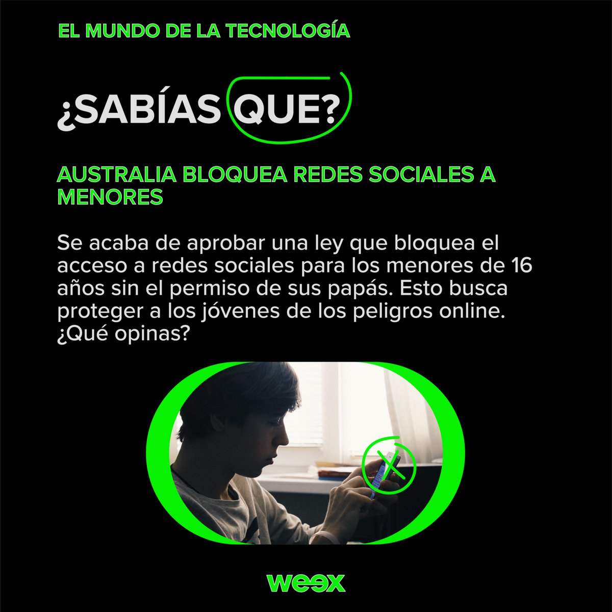 weexmx's tweet photo. 🎅🏼¡Primer fin de Diciembre! 🤩
🤑 Juego buenísimo y un antro que te deja vivir el día de tu boda una y otra vez ‼️
#Weex #Telefonía #Prepago #NoticiasFelices #Curiosidades #Entretenimiento #NoticiasdeTecnologia #SabiasQue #BodasFake #AntroCDMX #Australia #BlockBlast https://t.co/9sxIKNdYwz
