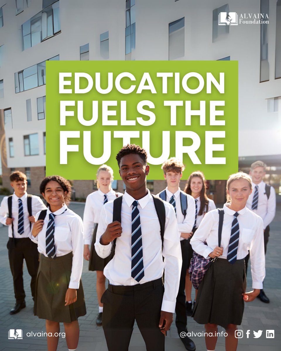 ALVAINAInfo's tweet photo. We can help nurture the talents, skills, and values necessary for our students to become agents of positive change. 

Invest in education today!

#ALVAINAFoundation #EducationForAll #YouthForChange #TransformingEducation https://t.co/A9DTLtPBCp