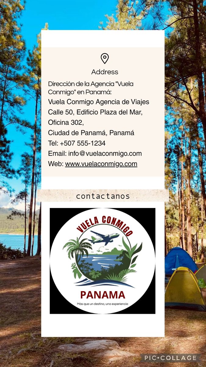 VuelaComigo's tweet photo. ¡Vuela Conmigo Panamá! Planes de Verano para la Familia 
¡Este verano, disfruta de unas vacaciones inolvidables con nuestra variedad de ,excursiones a La Yeguada  Experiencias únicas en la naturaleza.Visita Nuestra Página Web#vuelaconmigo#turismo https://t.co/CzxrlyrhQY