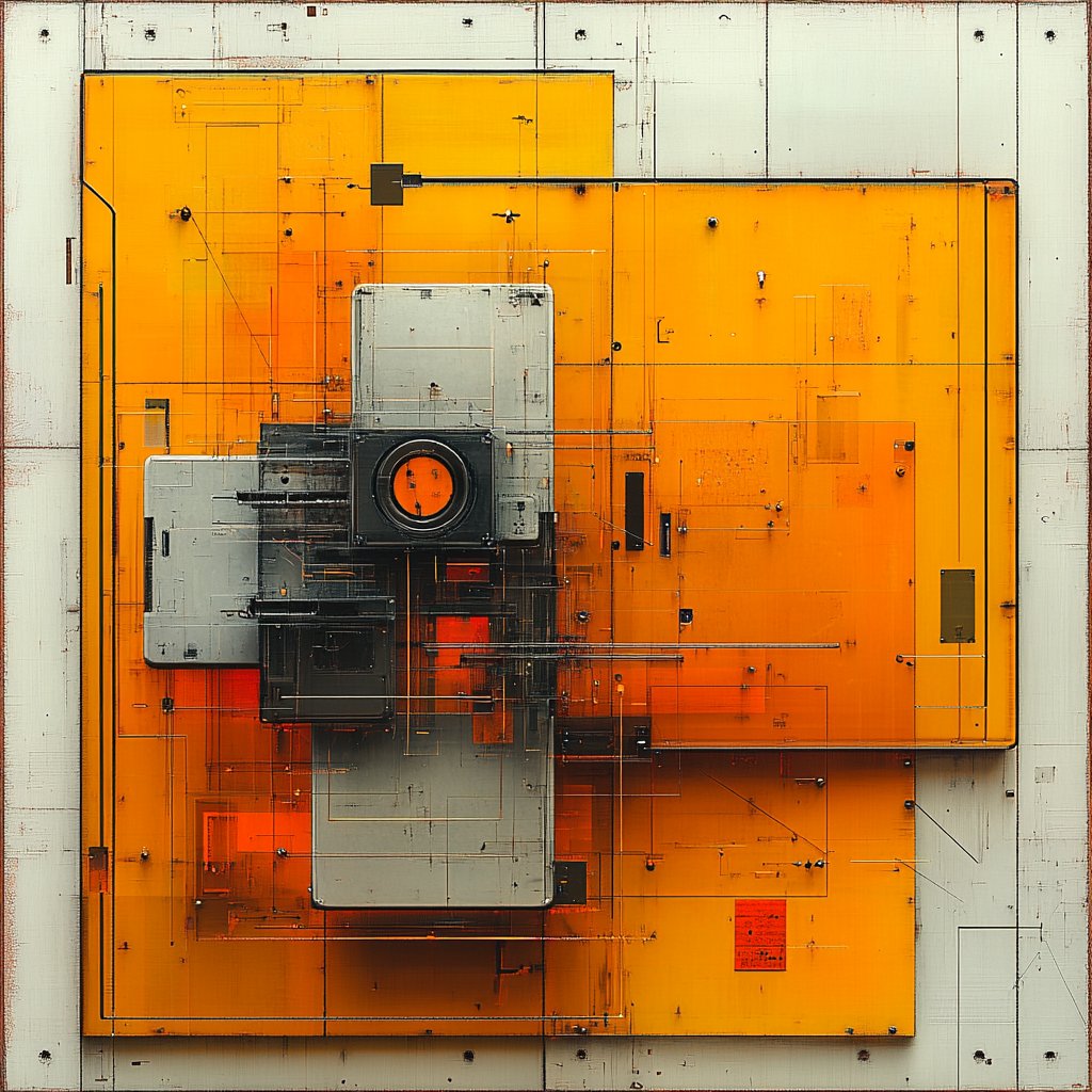 psherman's tweet photo. Techno-constructivism

#aiart #abstract #art #abstractart #digitalart #midjourneyv6 #midjourney #scifitextures #constructivism #constructivist #constructivistart #formalism #formalist #architecture #architectural #architecturalart

See more on Instagram: @psherman.art https://t.co/zypirXOdsp