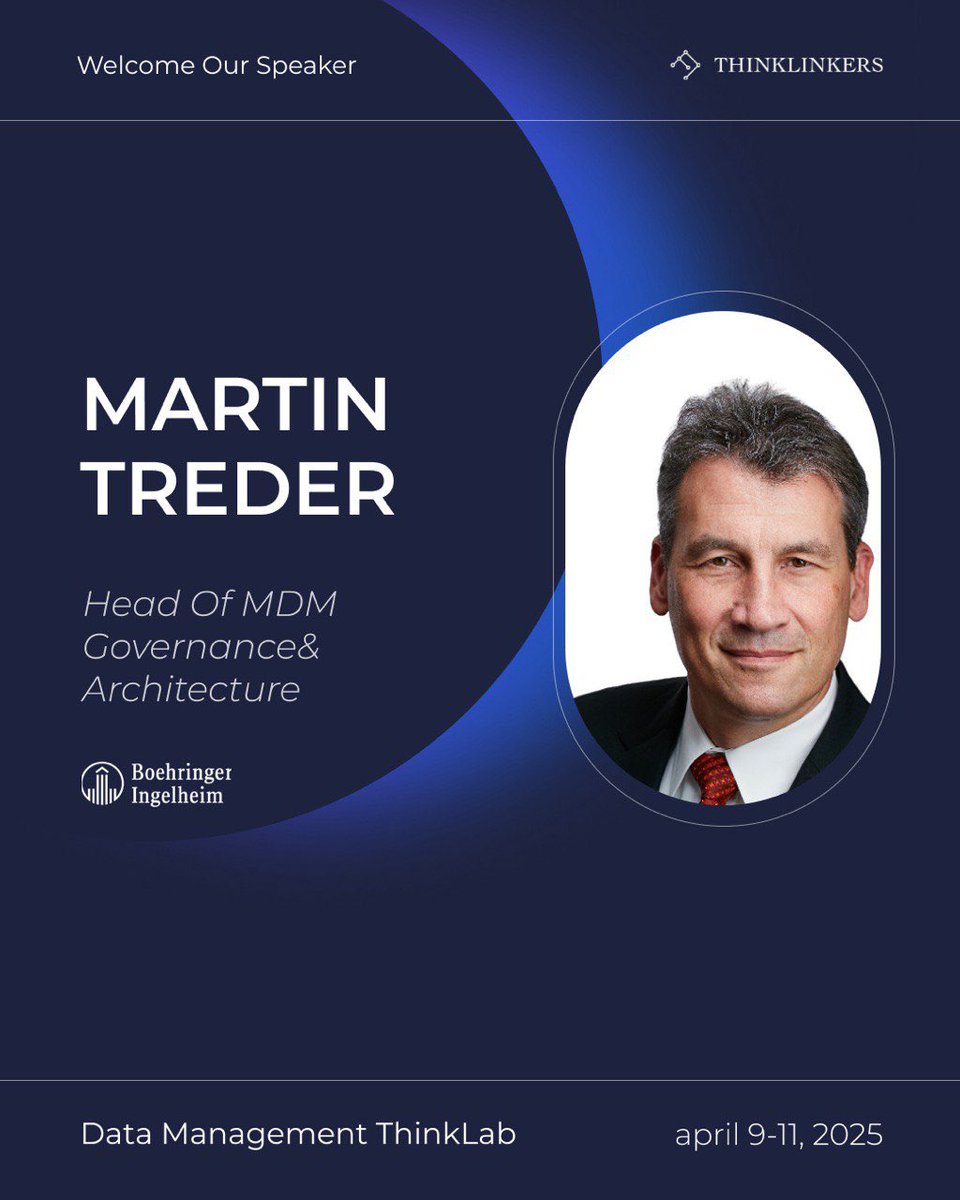 What does it take to turn fragmented data into a unified, value-driven asset?

Welcome Martin Treder to the 11th Data Management ThinkLab!

📅 April 9-11, 2025
📍 Prague, Czech Republic

Learn More &amp; Register here: lnkd.in/d4fajCp4

#MDMThinkLab #DataManagement #MDM #Data