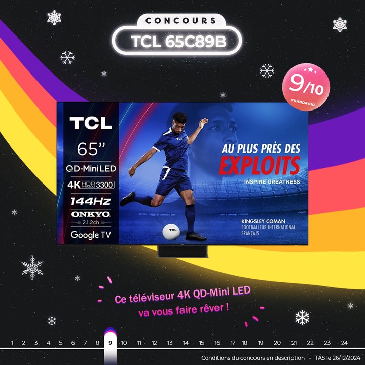 darthenolin's tweet photo. 📷#FrandroidOffreMoi le 65C89B @TCL_TV_FR https://t.co/7LMP52tTTA